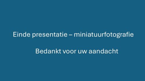 Miniatuurfotografie